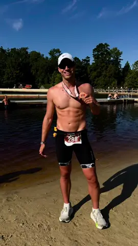 First triathlon ✔️ Looking forward to the next challenge!  #foryoupage #viral #fyp 