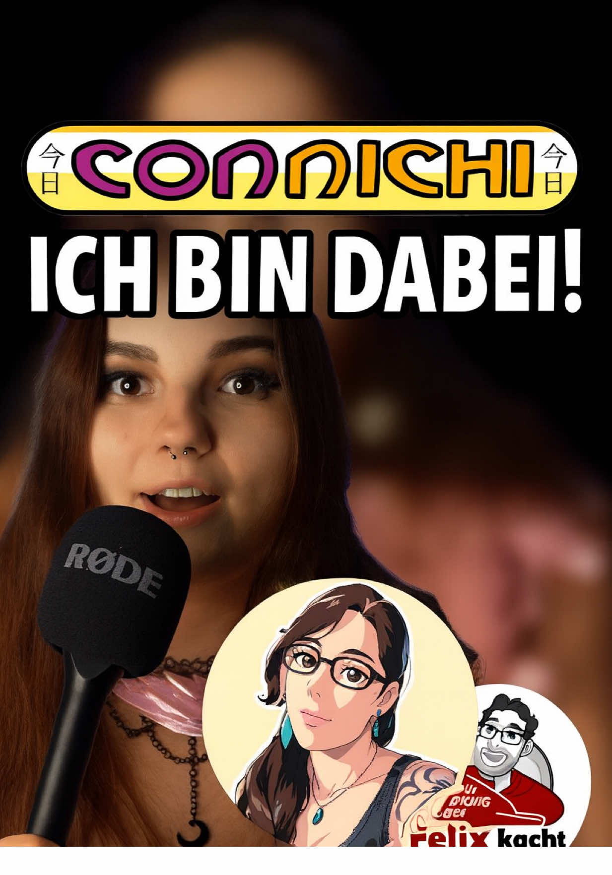 🎉CONNICHI 2025 🎉 @Connichi  Wann?  05-07.09.2025 Wo?  Wiesbaden  Uhrzeit ? 11:00-13:00 Uhr  Wer ?  @jen_uzumaki_ ,@Anime Cooking ,Meine Wenigkeit Sichert euch jetzt noch Tickets !!! #Convention #anime #contentcreatorlife 