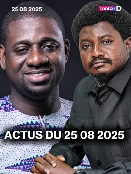 Actus du 25 08 2025 #tontond #tontondtv #felixtshisekedi #constantmutamba 