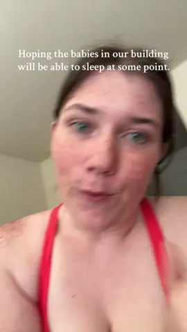 Like my apartment building is full of young moms with even younger babies so Godspeed to all of them and I hope that their babies sleep. ##momtok##utah##sahmlife##MomsofTikTok##youngmom