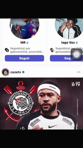 Memphis ? 🥺 #corinthians #memphisdepay 