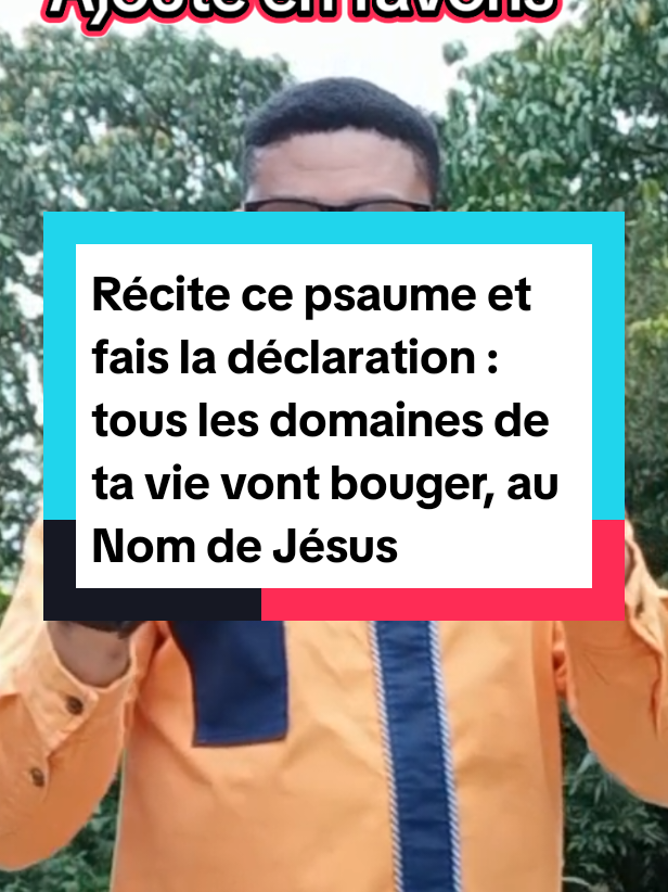 Bien-aimé, écoute ceci : quand tu vas réciter cette prière, ce ne sera pas de simples paroles. Non ! Ce sera une arme spirituelle qui va déclencher l’intervention du ciel dans ta vie.  La Bible dit : L’ange de l’Éternel campe autour de ceux qui le craignent, et il les délivre. Psaume 34:7 Cela veut dire qu’au moment où tu vas prier, les anges de Dieu vont entrer en action pour toi. Regarde Pierre en prison Actes 12 : les hommes avaient décidé de l’enchaîner, mais la nuit, alors que l’Église priait, un ange est descendu, les chaînes sont tombées, et les portes se sont ouvertes toutes seules.  Bien-aimé, la même chose peut se produire dans ta vie aujourd’hui. Si tu crois, si tu pries, les chaînes qui te retiennent vont tomber, les portes qui te résistent vont s’ouvrir, et tes ennemis seront confondus. C’est pourquoi je t’invite à réciter avec foi la prière que je vais partager.  Ne la prononce pas comme un simple texte, mais comme une déclaration prophétique. Car au Nom de Jésus-Christ, tous les domaines de ta vie vont bouger ! #priere #prayers #oracle #Dieu #prayers @saba_oracle_777 @Oracle Saba @Oracle Saba @Prophète Dieumerci Heradi 
