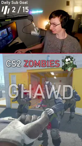 i turned #counterstrike into a ZOMBIE SURVIVAL GAME… #cs2 