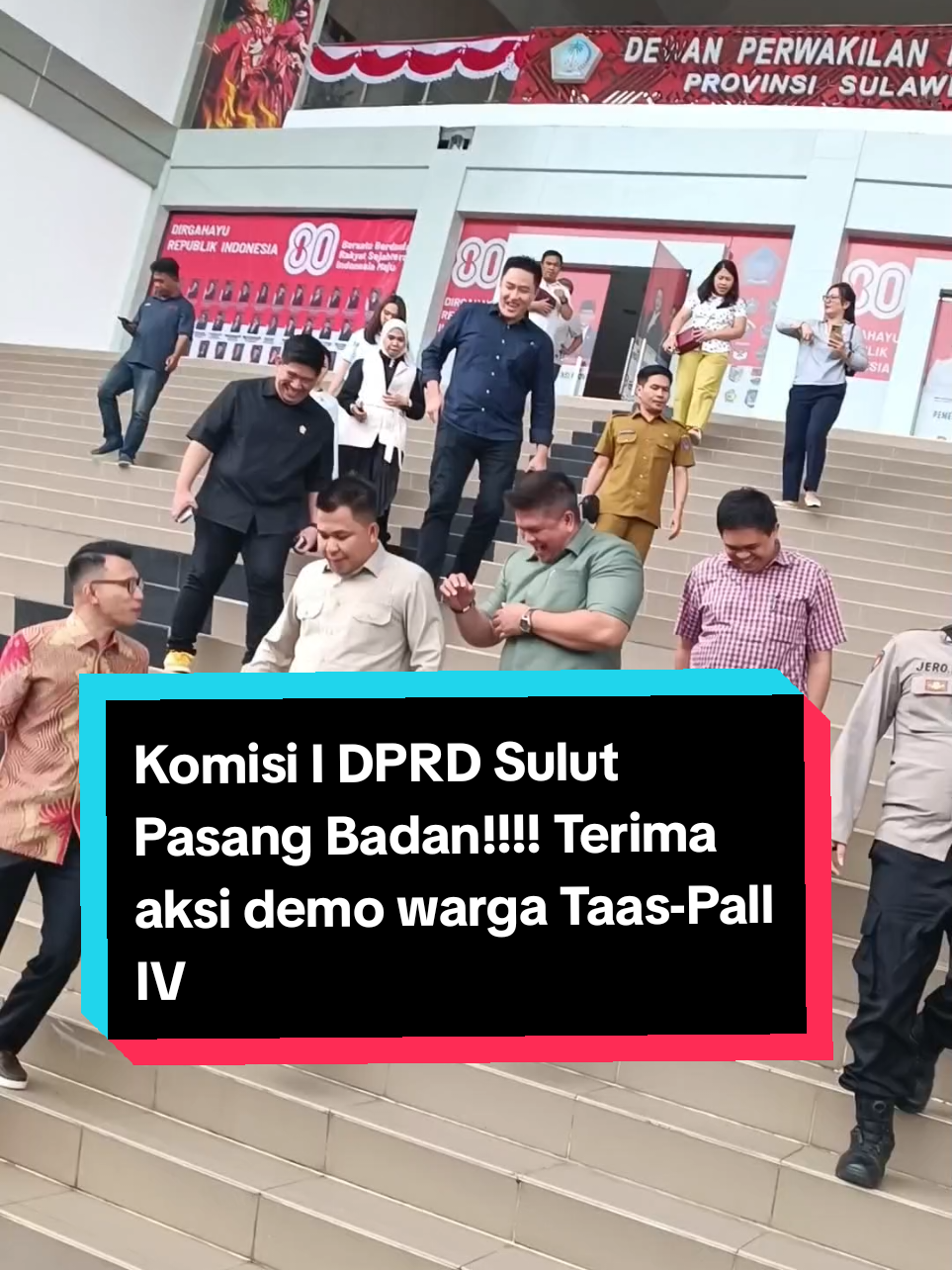 Komisi I DPRD Sulut Pasang Badan!!!! Terima aksi demo warga Taas-Pall IV.. #Sulawesiutara #dprdsulut #petasulutcom #tahun2025 