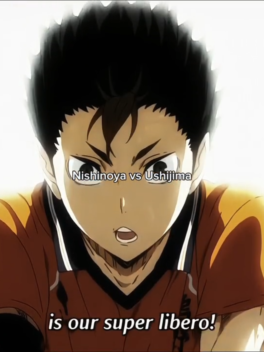 3 attempts #anime #haikyuu #volleyball #nishinoya #ushijimawakatoshi