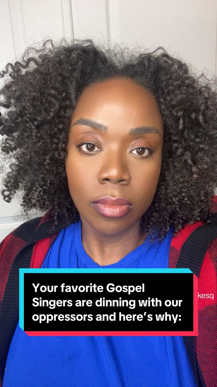 Your beloved gospel stars….They feast with your oppressors and smile in their faces, because though they wear Black skin, they wear wealth like armor and no longer carry the smell of the sheep. #gospelmusic  #