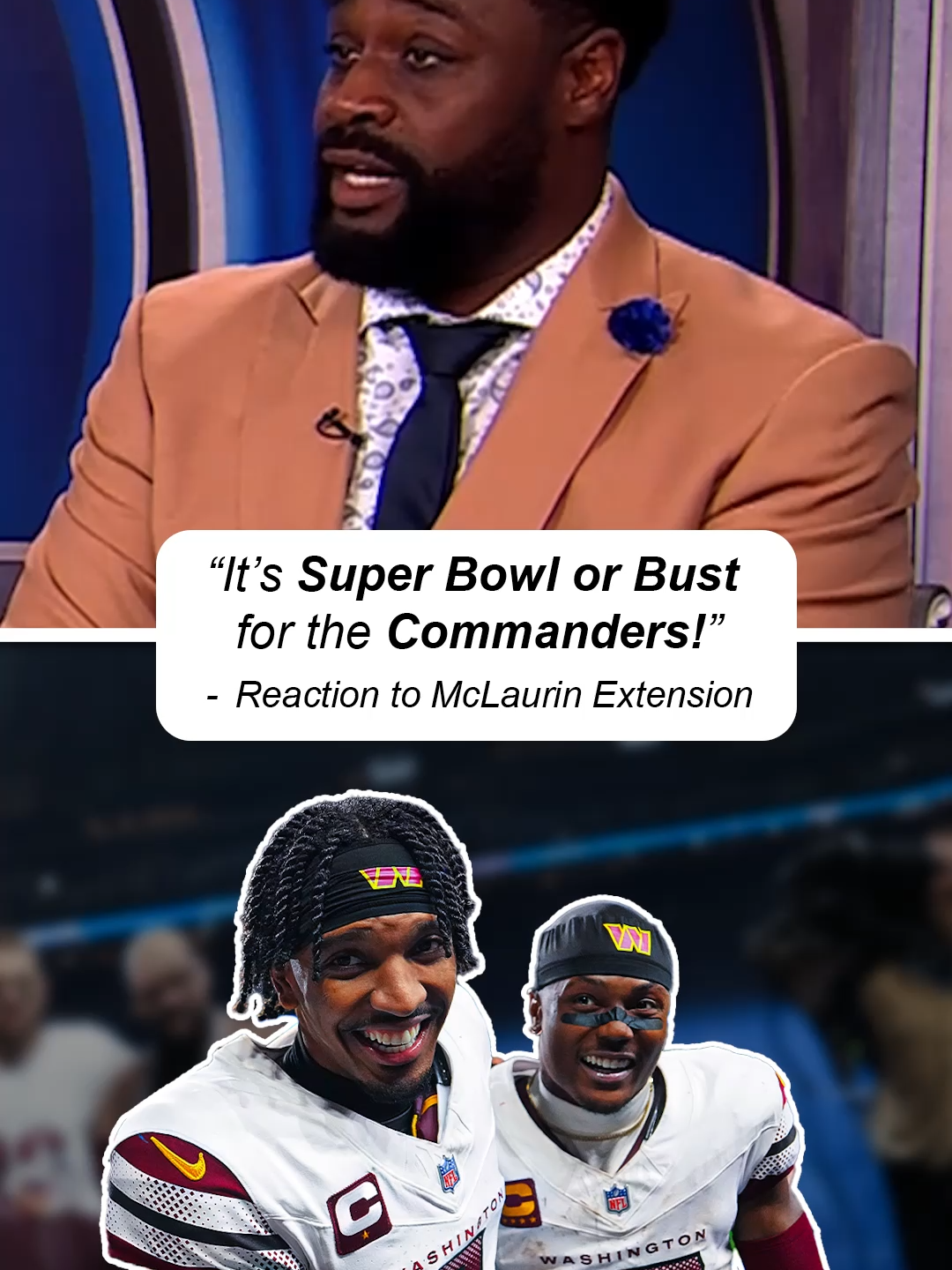 Is it now Super Bowl or Bust for the Commanders? 👀 #nfl #fyp #football #viral