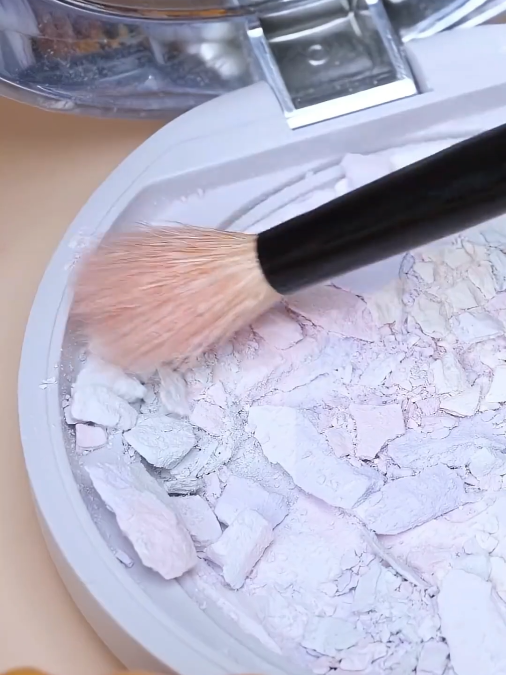 Oddly satisfying makeup repair 👄 Satisfying Makeup Repair ASMR  #trending #cosmeticrepairs #asmr #satisfyingvideos #viral 
