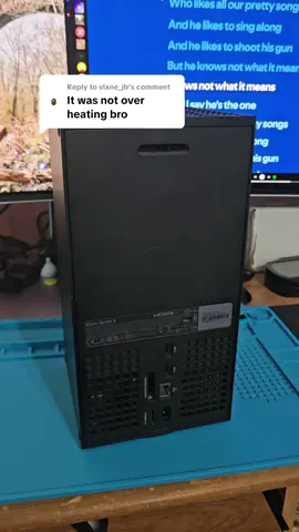 Replying to @vlxne_jbcleaning my Xbox Series X for the first time in years #xbox #xboxseriesx #cleaning  #console #gaming 