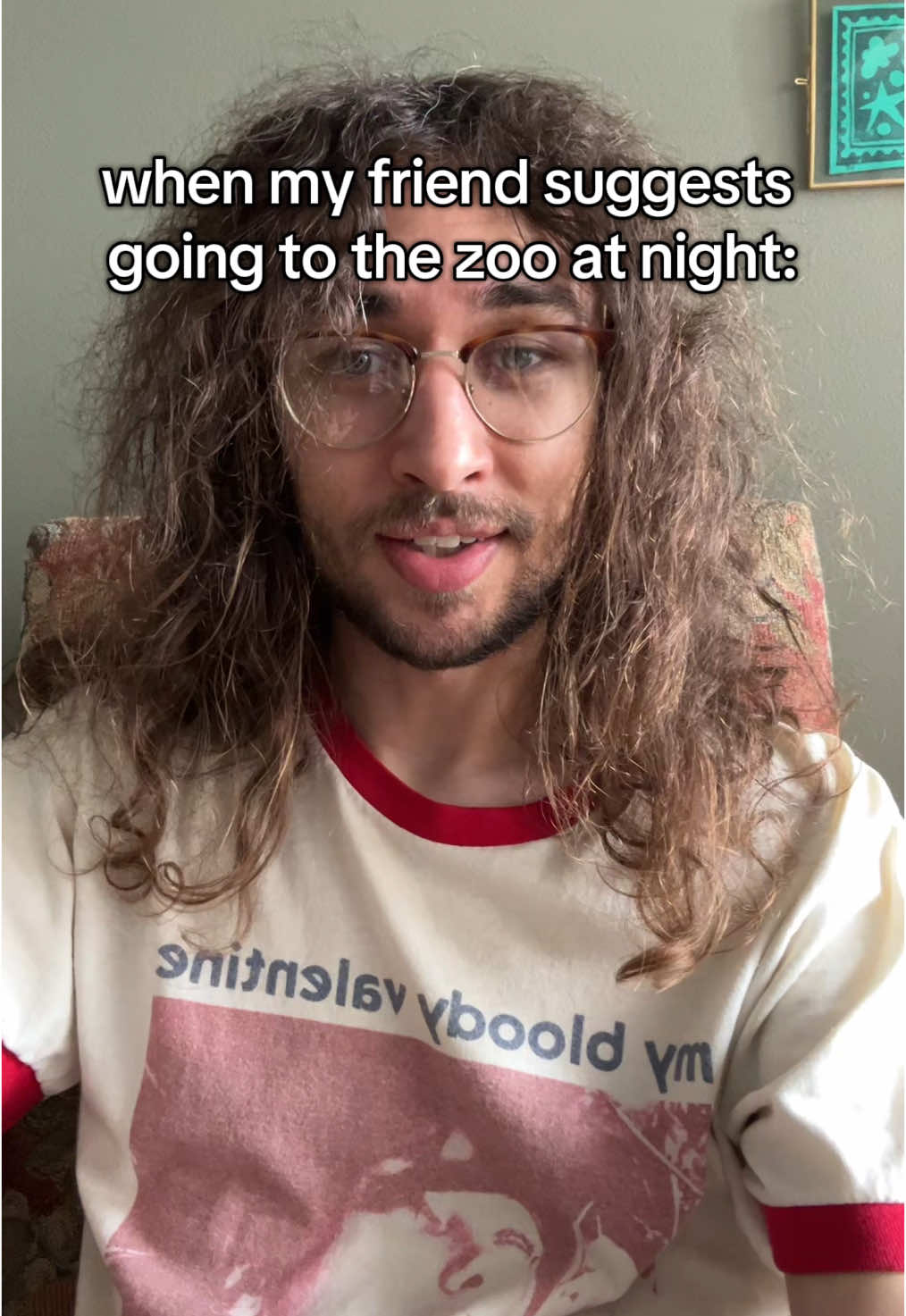 like that one movie, night at the…something, i don’t remember #zoo #night #fyp #gothwomenthatdontweardeodorant 