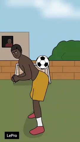 A pro is a pro 😂#animation #footballtiktok  #funnytiktok 