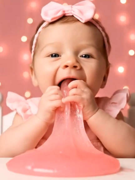 Eating Slime #fypシ゚viral #ASMR #babyasmr #asmrvideo #asmrsounds 