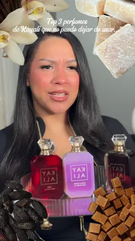 Estos son mis 3 favoritos de Kayali 💖 ¿Cuál de estos es tu favorito o cuál quisieras probar? #BeautyTok #perfumestok #kayali #influencer #kayaliperfume @Kayali @Huda Beauty 