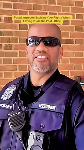 Postal Inspector Explains Your Rights When Filming Inside the Post Office #cops #policeoftiktok #copsoftiktok #fpyシ #copsusa 