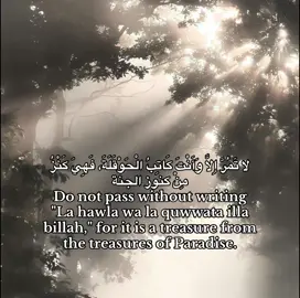 لا حول ولا قوة إلا بالله#quran #ارح_سمعك_بالقران 