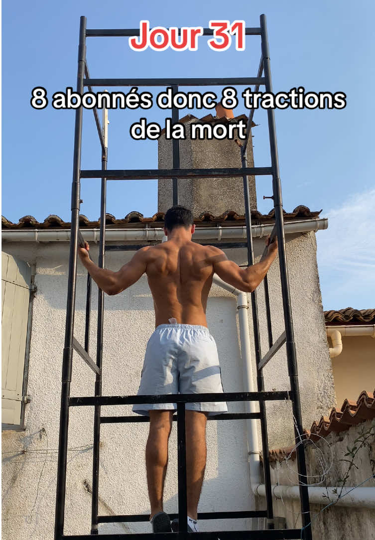 On lâche rien !! #DéfiExtrême #motivation #dicipline #jour31 