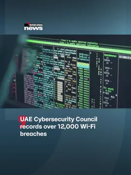 The UAE Cybersecurity Council identified over 12,000 Wi-Fi breaches, accounting for 35% of the nation’s cyberattacks from unsafe public networks and shared tips for safe browsing. #EmiratesNews #DubaiOneTv #UAE #Dubai #News @gregfairlie