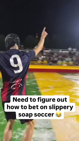 Slippery soap soccer is crazy 😂 (via msl2k24)  #fyp #sports #gambling #sportsbetting #comedy 