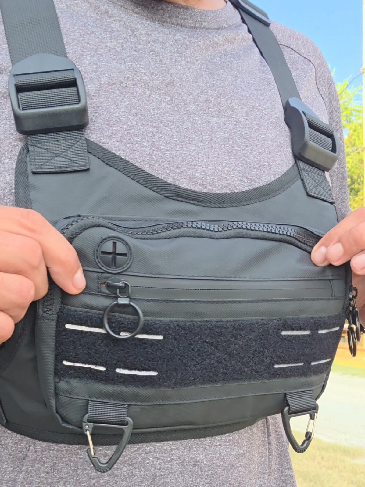 Lightweight Chest Gear Bag. #chestbag  #edc  #giftideas  #deals  #getyours 