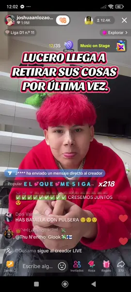 Lu. se acaba de llevar las cosas q habían quedado. #viraltiktok #clipsviral #joshua #lucero 