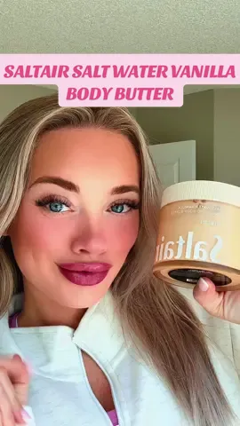 Smells like vacation, feels like silk ✨🧴 Your skin’s new obsession @Saltair Body #SaltairBeauty #BodyButterTok #GlazedSkin #VacationInAJar #ViralBodyCare 