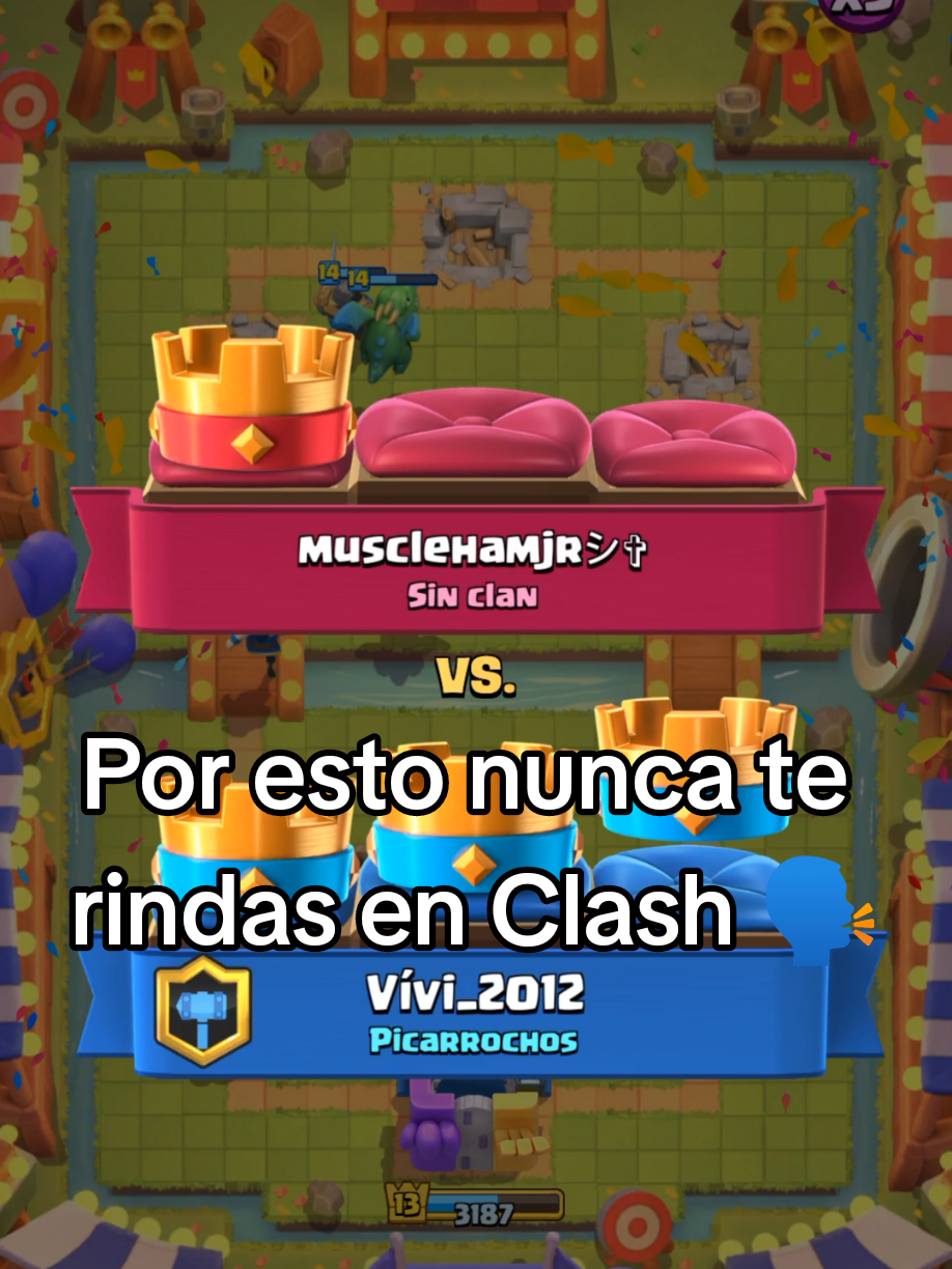 Ella nunca dejo de creer 🗣️👹#clashroyale #remontada#ibai#viral #fyp 