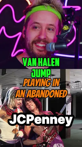 Van Halen Jump but it's playing from an abandoned JC Penney #drums #fyp #country #twitch #twitchclips      