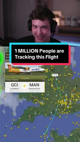 1 MILLION People are Tracking this Flight #flight #flightradar #aviation 