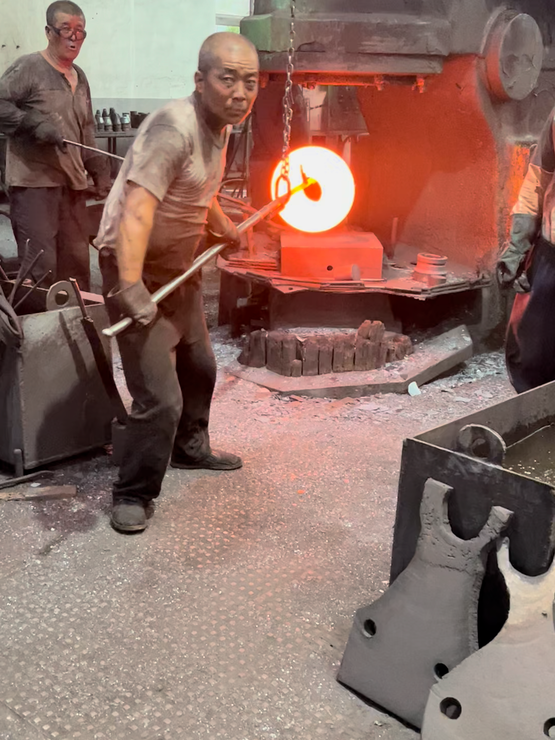 Inside the factory Forging Quality Steel Takes More Than Fire 2  #process #machine #forging #factory