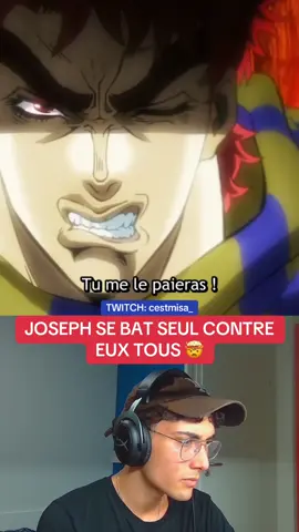 ‼️TWITCH: cestmisa_  PROGRAMME SUR DISCORD‼️ #jojosbizarreadventure #jjba #josephjoestar #jojo ————————————————— ( ⚠️FAKE BODY ⚠️ ) [ ❌ FAKE BLOOD ❌ ]  { ⚠️ FAKE FIGHT ⚠️ } ©️: Jojo’s bizarre adventure, Hirohiko Araki (David Production)