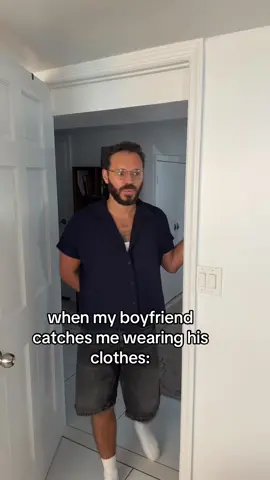 Caught in the act 🤭 #relateable #clothes #couple #thief #gay 