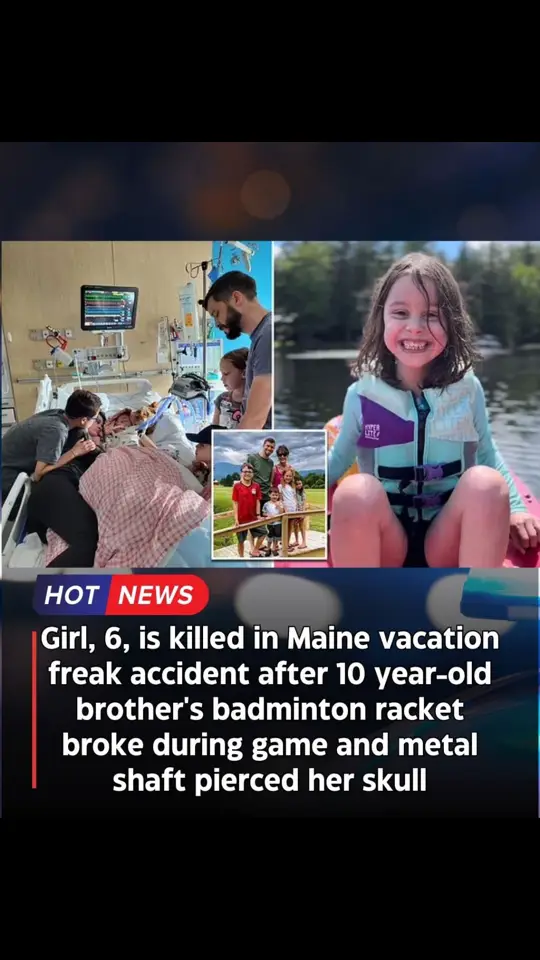 6-Year-Old Lucy Morgan Killed in Freak Badminton Accident What was meant to be a peaceful lakeside getaway in Maine ended in heartbreak for the Morgan family. On June 1, Lucy Morgan, 6, was playing badminton with her 10-year-old brother at a family vacation home in Limerick when disaster struck. His racket broke on a swing — the metal shaft detached from the wooden handle and pierced Lucy’s skull as she sat nearby. She was rushed to the hospital by helicopter and underwent emergency surgery. Doctors removed part of her skull to relieve swelling, but the injury caused catastrophic brain damage. For four days, Lucy’s parents — Jesse and Bethany Morgan — clung to hope. Her siblings gathered around her bed, singing hymns as the family prayed for a miracle. But on June 5, Lucy was declared brain-dead, and her heart stopped just after 4 a.m. Her father, a pastor from New Jersey, described the goodbye as “one of the most sacred moments of my life.” He added: “We can’t imagine life without our Lucy-goose.” The tragedy has shaken the community. Police called it “a sad, tragic situation” — a reminder of how quickly joy can turn to devastation. A GoFundMe set up for the family has raised nearly $100,000 in support. Lucy’s story has touched hearts across the world. If you want to support efforts that keep victims’ stories alive and honor families in grief, you can contribute here: Bank Name & Address: Community Federal Savings, 89-16 Jamaica Ave, Woodhaven, NY, 11421, United States Name: Le Anh Hoai Account Number: 8313968216 Account Type: Checking Routing Number (US transfers): 026073150 Swift/BIC (international): CMFGUS33 🔑 Hashtags #TrueCrime #BreakingNews #LucyMorgan #FamilyTragedy #GoneTooSoon #crime  #news #police #cruise #breakingnews #Courtdocs #truecrimecommunity #truecrimestory #storytime #Courts #globalbeatmedia 