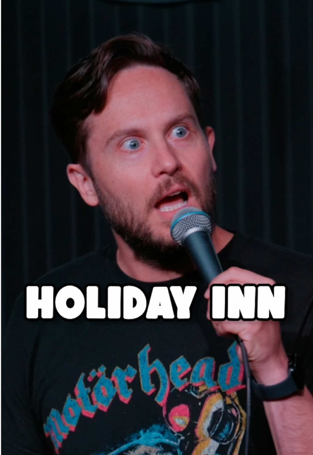 Disappointing my fan at the Holiday Inn 🏨 #standupcomedy #holidayinn #hotels #standup