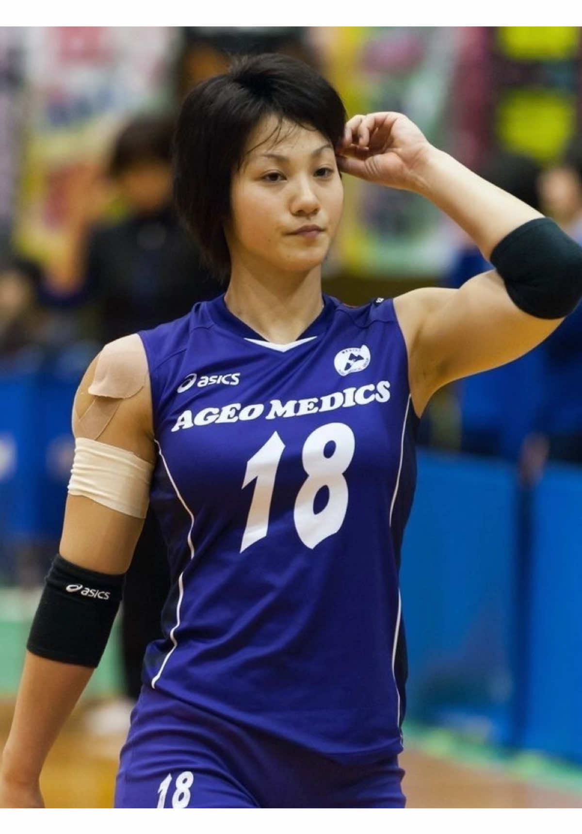 my first volleyball CRASH #shihoyoshimura #volleyball #volleyballworld #japan #fyp 