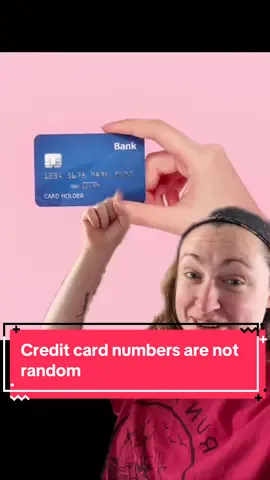 Humans aren’t so good at random #stem #DidYouKnow    Sources: 1. “The Math Trick Hidden in Your Credit Card Number” – Scientific American     2. “Credit Card Numbers: What Do They Mean?” – Forbes       3. “Credit Card Numbers” – WalletHub
