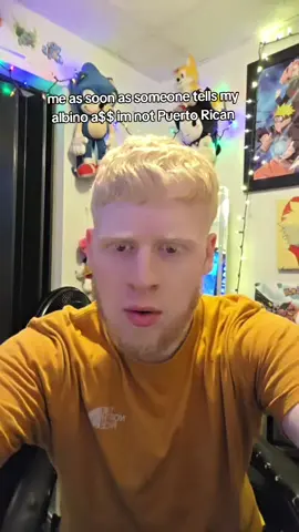 like b*tch I JUST have albinism, relax 🤨🙄 LMFAOAOAOO 😭🤣🤣😂⬇️ #albinism #fypシ #comedyvideos #albino 
