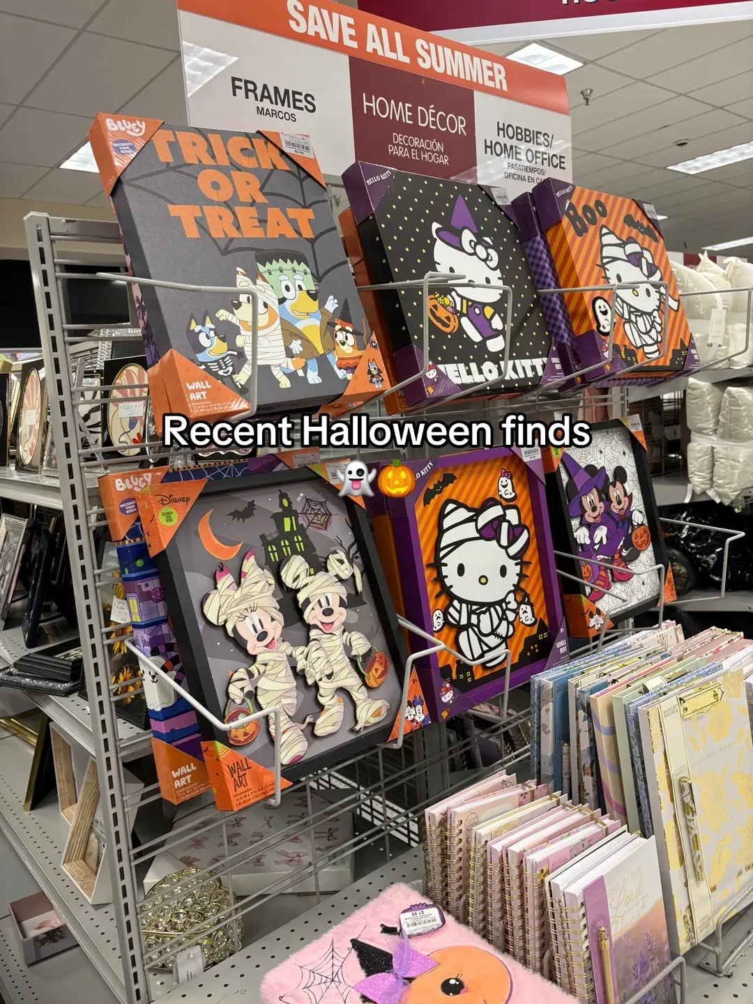 My favorite Halloween finds 👻🎃 #tjmaxxfinds #homegoods #burlingtonfinds #fall #hellokitty 