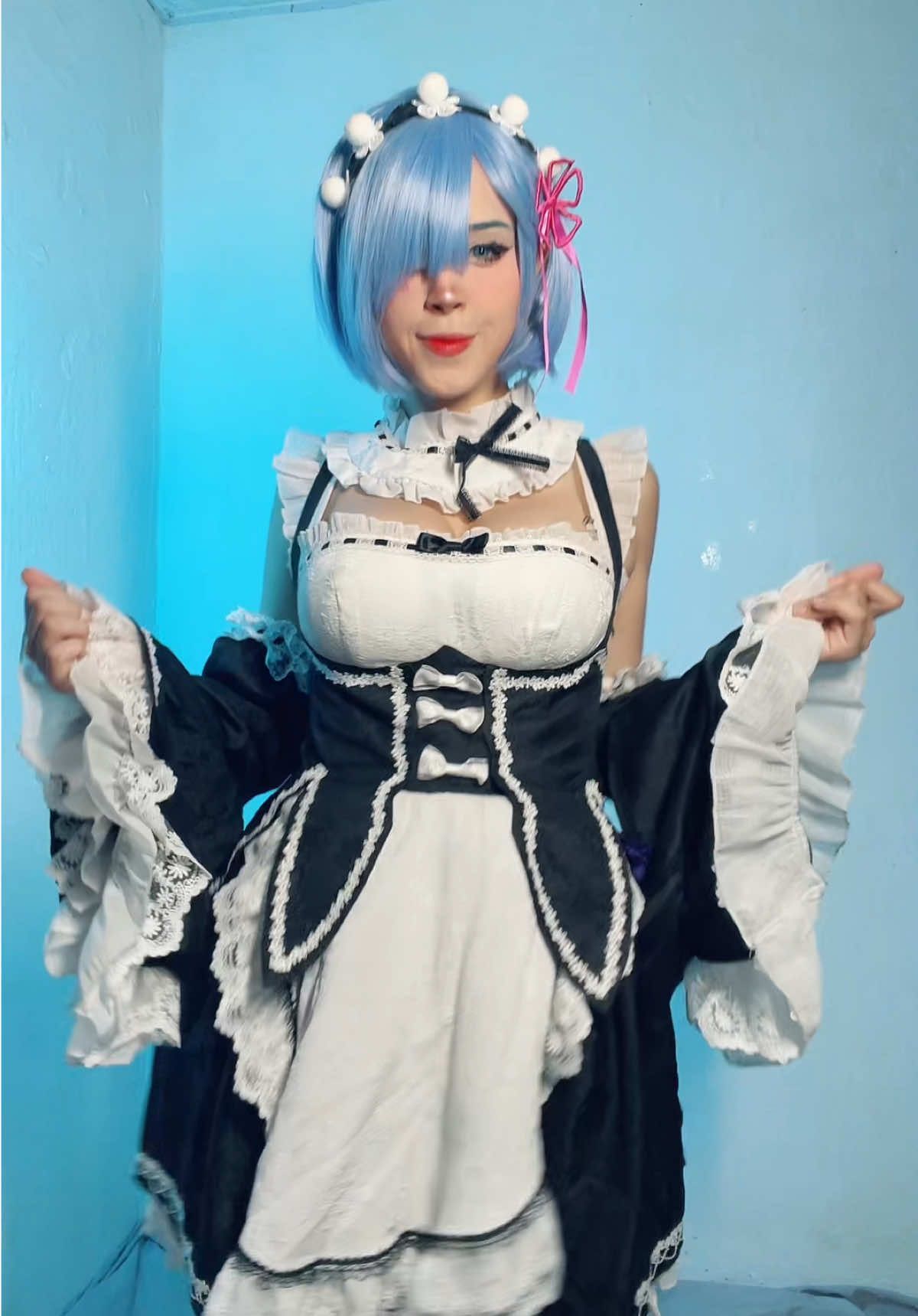 confess your love 🎶💙  #fypシ #foryoupage #Cosplay #cosplaydance #rem #rezero #rezerokarahajimeruisekaiseikatsu 