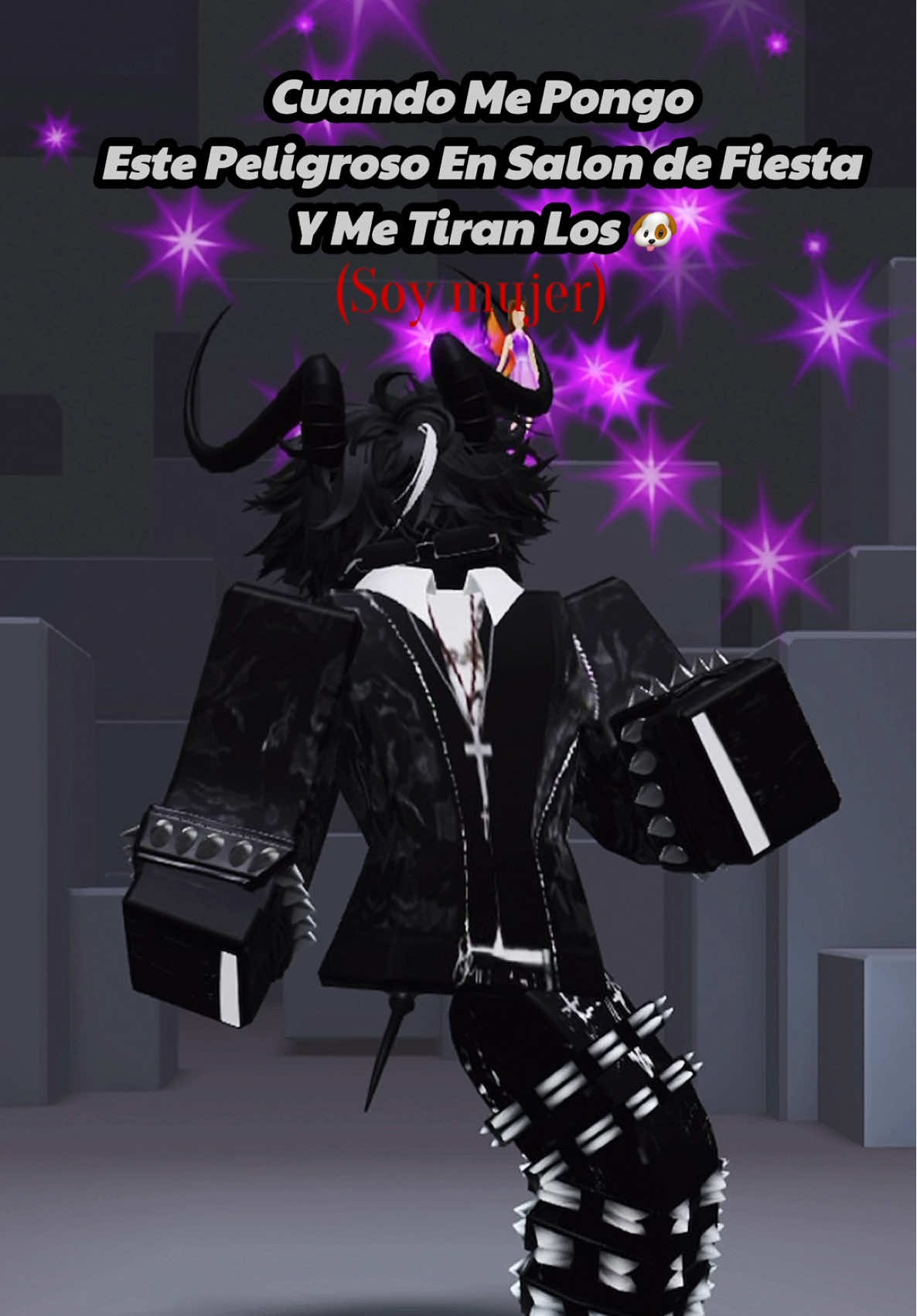 Yo creo que a todas las girls les pasa que se ponen una skin de hombre le tiran los 🐶🤣  #emote #fyppppppppppppppppppppppp #michaelmyers #fyt #robloxfyp 