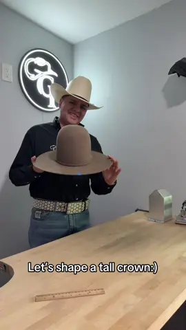 Thank you Daniel for trusting us with your new hat🫡💯 #hatshaper #cowboyhat #parati #fyp #fypシ @CINCH @americanhatco 