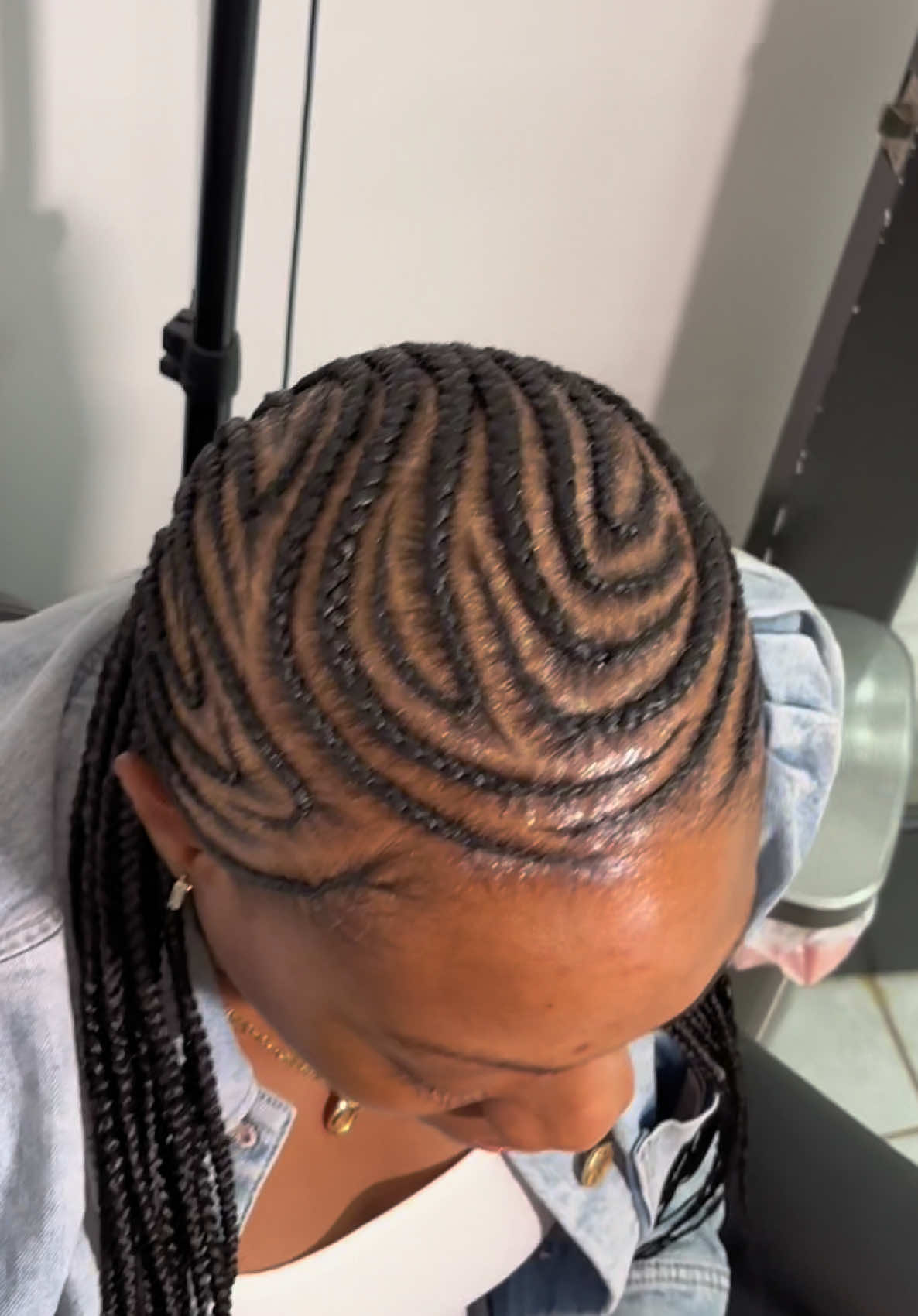 😮‍💨😮‍💨😮‍💨 #charlottehairstylist #hairtok #cornrows #smallbraids #fyp 