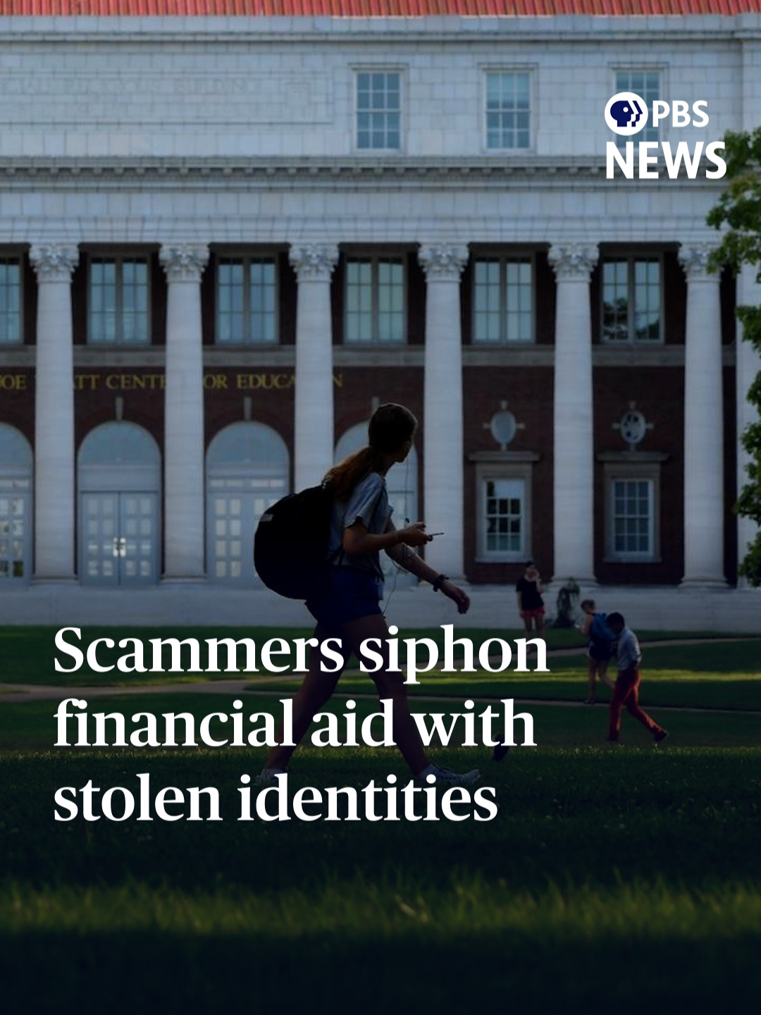 According to recent reports, sophisticated criminal networks are using identity theft to disguise themselves as students at U.S. colleges. They flood colleges with applications in order to siphon off tens of millions of dollars in financial aid, taking up seats that real students need. Ali Rogin speaks with Fortune editor Amanda Gerut to learn more about this growing scam. #pbsnews #newshour #pbsnewshour #fafsa #colleges #studentloans #identitytheft #scam