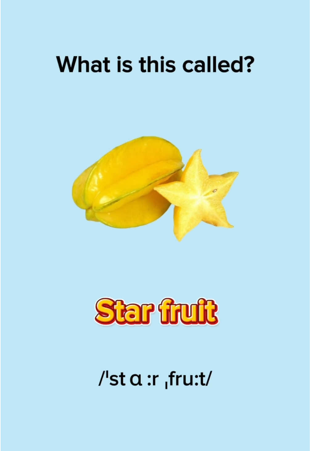 Tropical Fruits - Fun English Words Quiz #LearnEnglish #EnglishPractice #EnglishVocabulary #EnglishMinute #EduTok