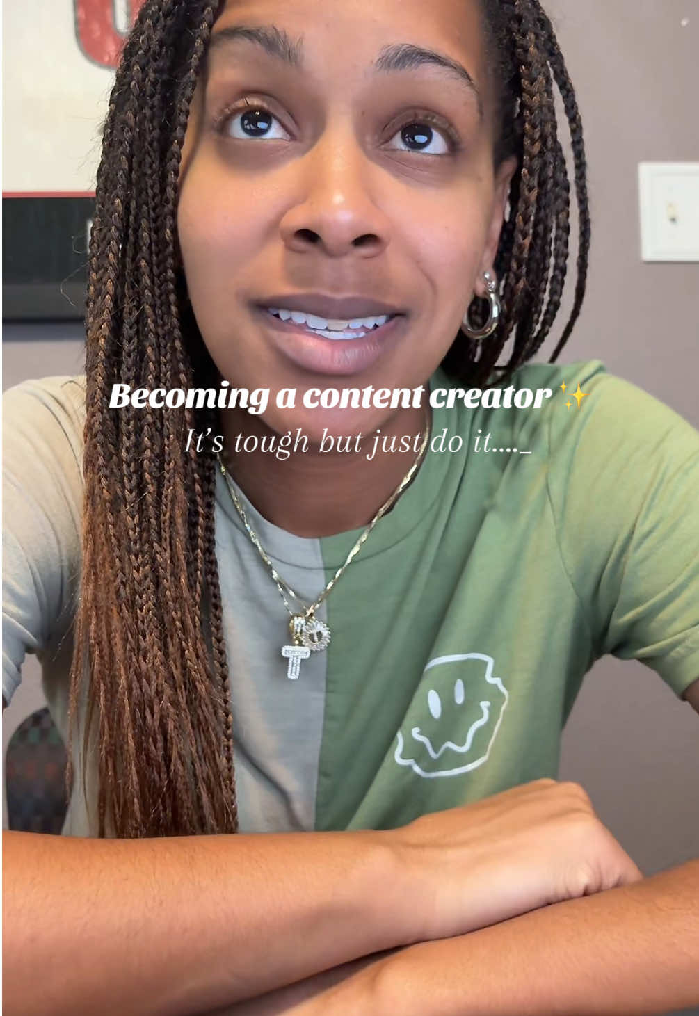 Just do it! Jump in y’all!  I wish I would’ve started a year ago because my life would definitely be different. I do know my goal is to be a full time live host / content creator by my 30th birthday! If that means early mornings and late nights to make it happen, I will do it because I’m ready to level up my life in all aspects✨ #fyp #contentcreator #livehost #live #creator 