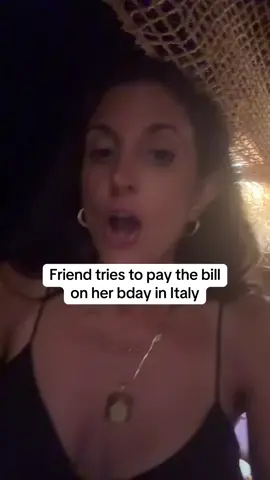 For reference the Italians pay the bill if it’s their birthday…🤮 #italy #italianculture #italianlife #italian #cultureshock 