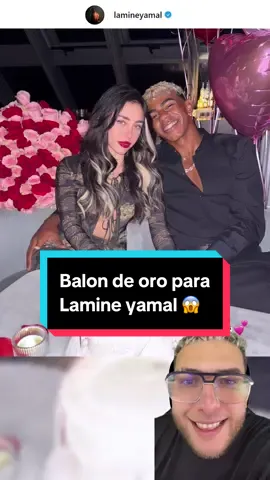 Balon de oro para Lamine yamal 😱 #lamineyamal #nickinicole #TikTokDeportes 