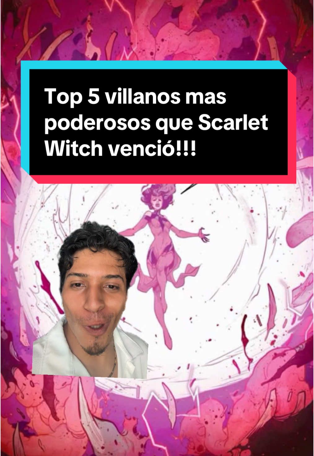 Los villanos más poderosos que Wanda venció! | #greenscreen #wandamaximoff #scarletwitch #marvel #marvelcomics #kevindortizz #parati #fyp #foryou 