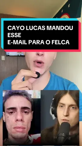 CAYO LUCAS MANDOU ESSE E-MAIL PARA O FELCA #cayolucas #felca #policia #adultização #opiniao 