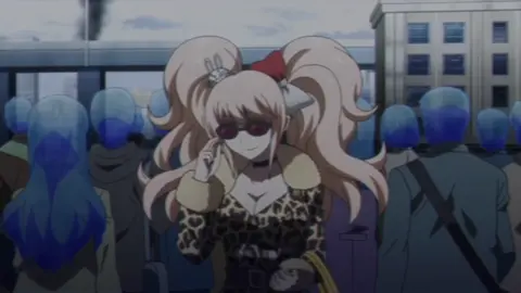 “just be the ultimate despair” brutal 🥀  #fyp #danganronpa #junkoenoshima #darktriad #anime 