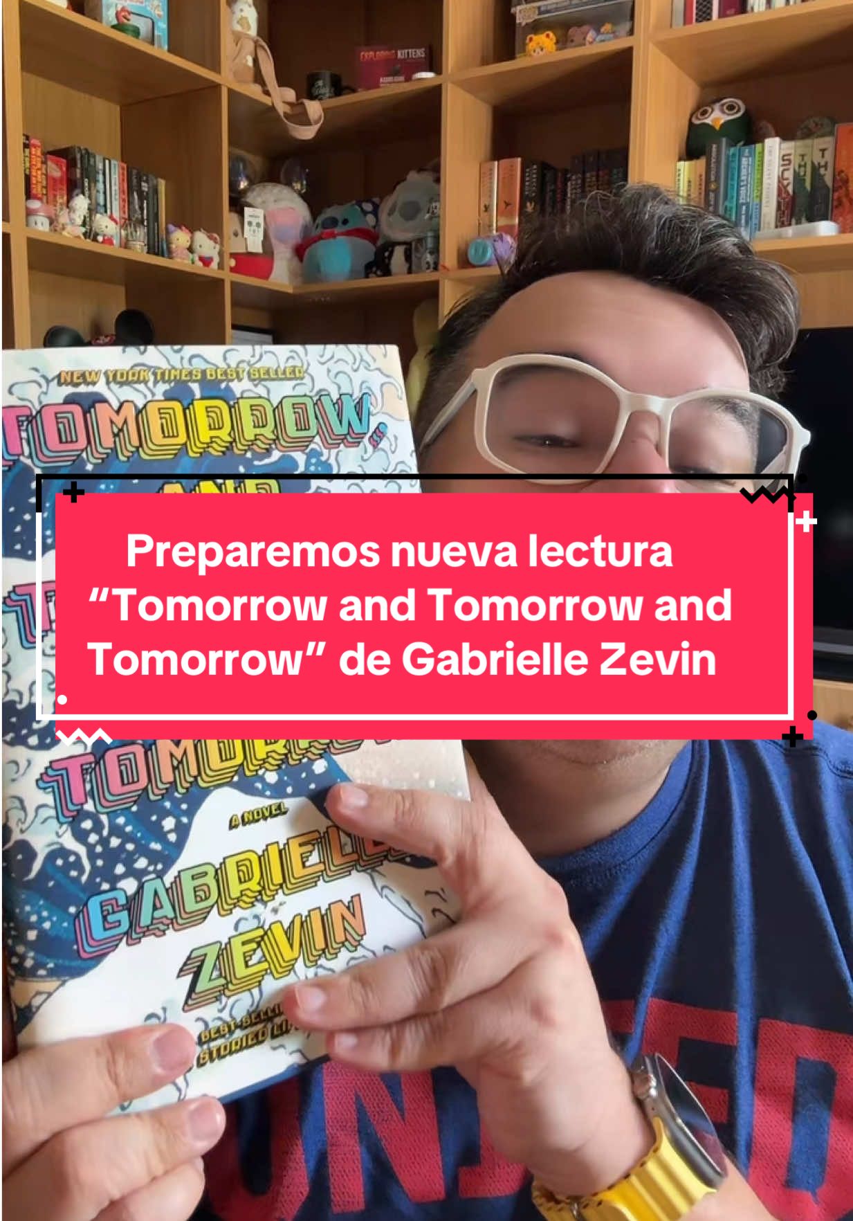 Es tiempo de cambiar completamente de aires y de lectura. ¿Qué imán separador te gustaría que me acompañara en esta nueva lectura? Vota en los comentarios para elegir cuál me acompañará a leer “Tomorrow and Tomorrow and Tomorrow” de Gabrielle Zevin 😎✨📘😱👏🏻 #preparandonuevalectura #separadoresbonitos #tomorrowandtomorrowandtomorrow #gabriellezevin #BookTok 